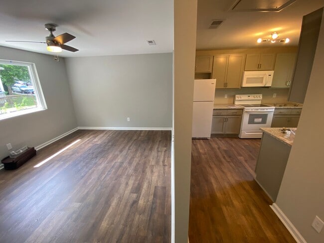 Photo - 2 bed 1 bath in quadplex. Walk to Meharry Medical College or Fisk. Renovated, off street parking....