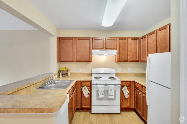 Birch Type 1 - 2BR, 1BA - 940SF - Kitchen