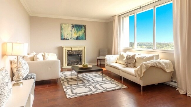 2 bedroom apartment living room