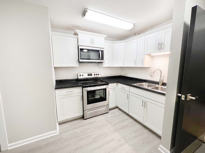 Open-concept kitchen