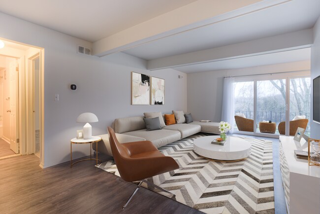 Sala de estar - Greens Lake Apartments