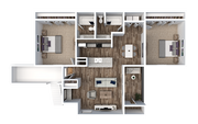 2 Bedroom 2 Bathroom