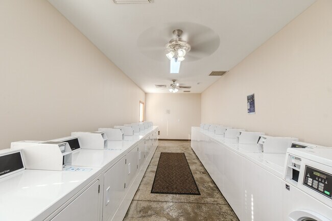 Secured Laundry Room