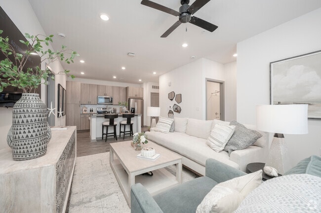 2 BR - 2 BA - 1087SF - Living Room
