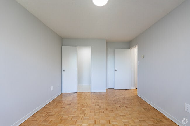 3BR, 1BA - 857SF - Bedroom - The Forestwoods