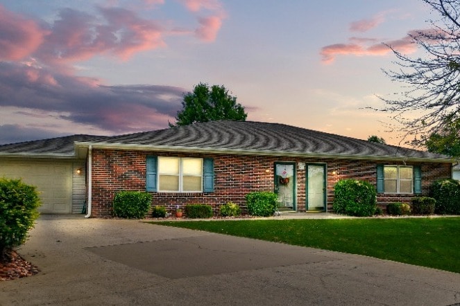 Front of 2 Bedroom Building