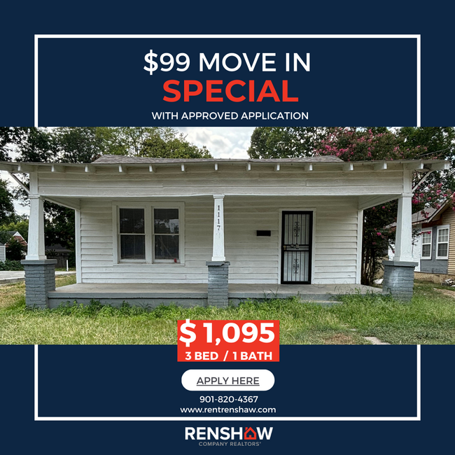 Charming 3 Bedroom 1 Bath In Memphis Avail... - Charming 3 Bedroom 1 Bath In Memphis Avail... House