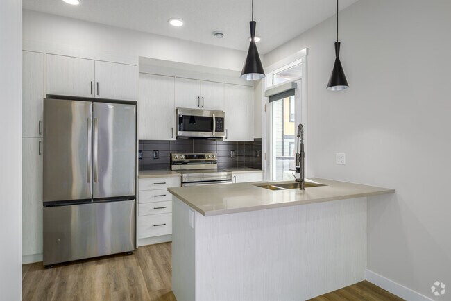 2BR, 2BA - 1317SF - Kitchen - Essential Seton