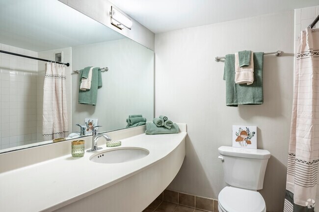 Studio, 1BA - 322SF - Bathroom