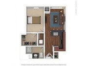 1 Bed, 1 Bath Plus