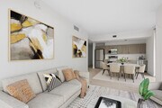 Apartment C: Living, Dining and Kitchen Area