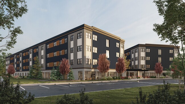 Main Entrance Rendering - The Eddy Rental