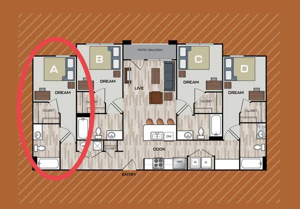 Visit 'East Village Apartments' for Gallery Photos - 9905 University City Blvd Apartments Unit 155-A