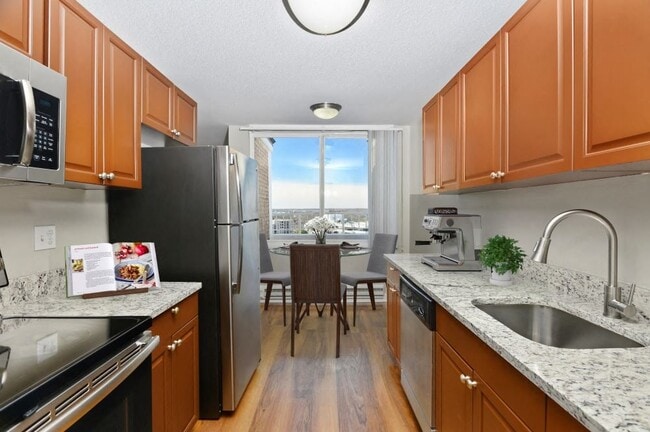 Three Bedroom Renovated Penthouse Kitchen