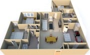 3 Bedroom Floor Plan