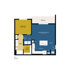 A1 floor plan Broadstone Candela