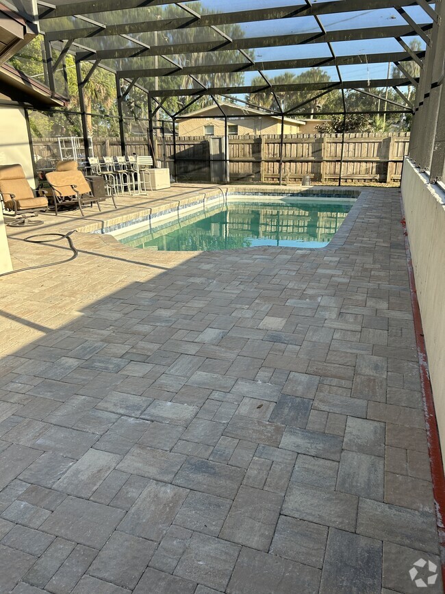 Pool patio - 458 Riverview Ave Rental