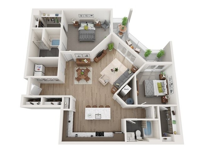 floorplan - 11800 Glass House Ln Unit Coral