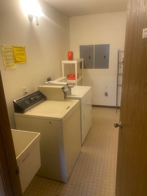 Laundry facilitities