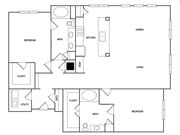 2BR/2BA