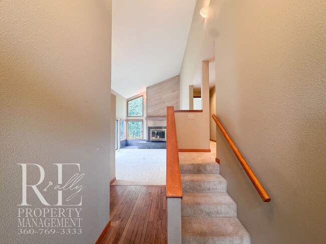 Photo - Vaulted 2-Bed Home with Scenic Views, Gas Fireplace & Oversized Deck