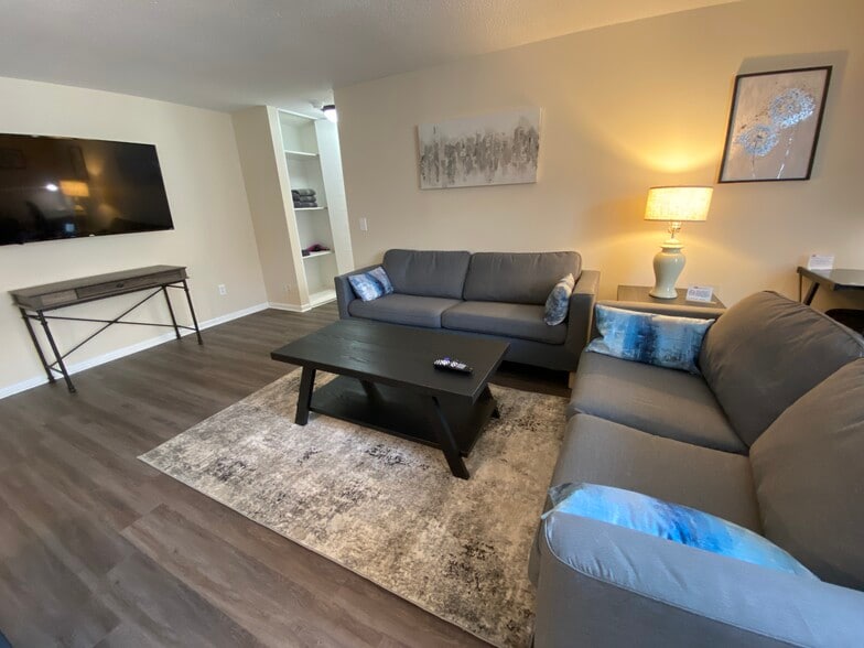 Relax with the Dish Network or hop onto our ultra high-speed WIFI (both included)
