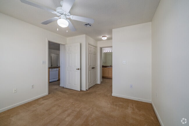 2BR, 2BA - 959SF - Second Bedroom - The Villas at Copper Leaf