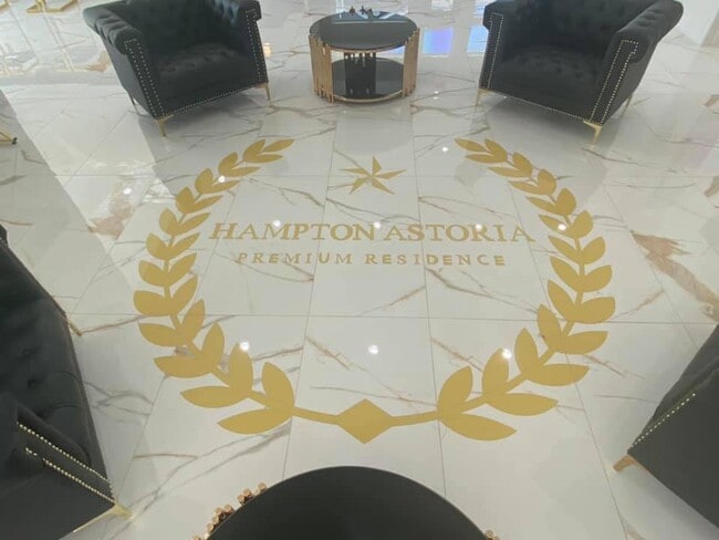 Clubhouse floor
