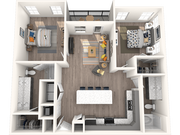 B floor plan Nexus at Goodnight Ranch