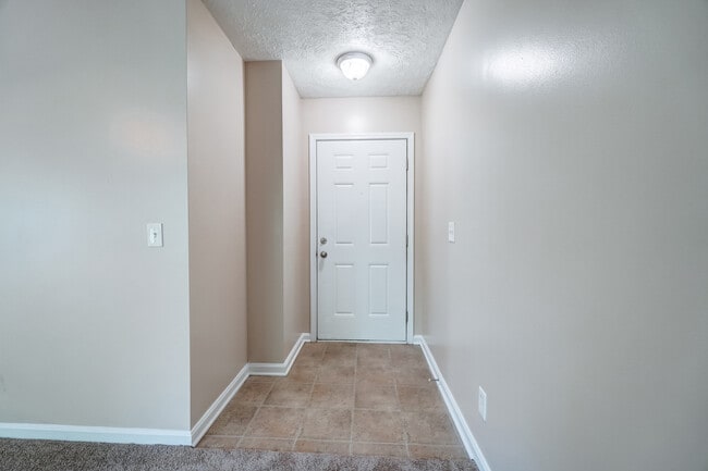 Entry door and foyer