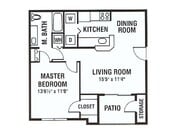 La Gardenia | 1 dormitorio / 1 baño