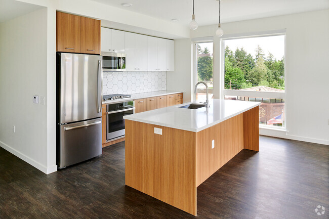 Multnomah Station Apartments kitchen - Multnomah Station Rental