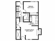ONE BEDROOM TOWNHOME
