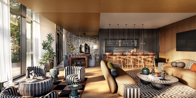 Salón en la azotea de Quincy San Francisco - Quincy