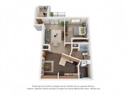 1 Bed 1 Bath with Den