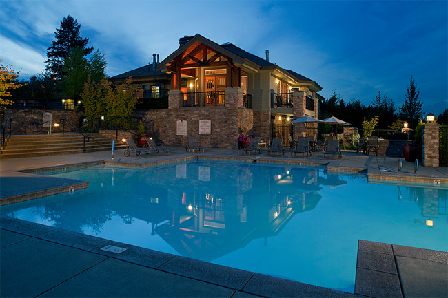 Freshly renovated lodge-style clubhouse - Boulder Creek Apartments