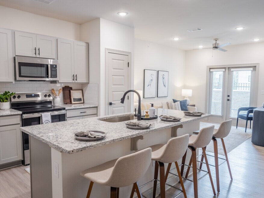 The Monet: 1BR, 1BA- Kitchen