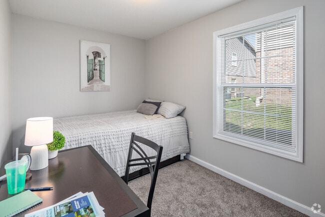 4BR, 2BA - Model - 1,200SF - Bedroom