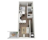 Floor Plan A | Seasons at Plainfield | Apartments in Plainfield, IL
