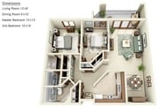 2BR/2BA
