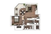 1 Bedroom | 1 Bath | 813 SF