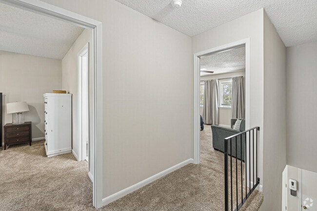 2BR, 1.5BA - 1,200SF - Upstairs Landing