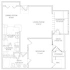 One Bed One Bath with Patio/Sunroom