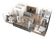 The Dillon Two Bedroom - Two Bath