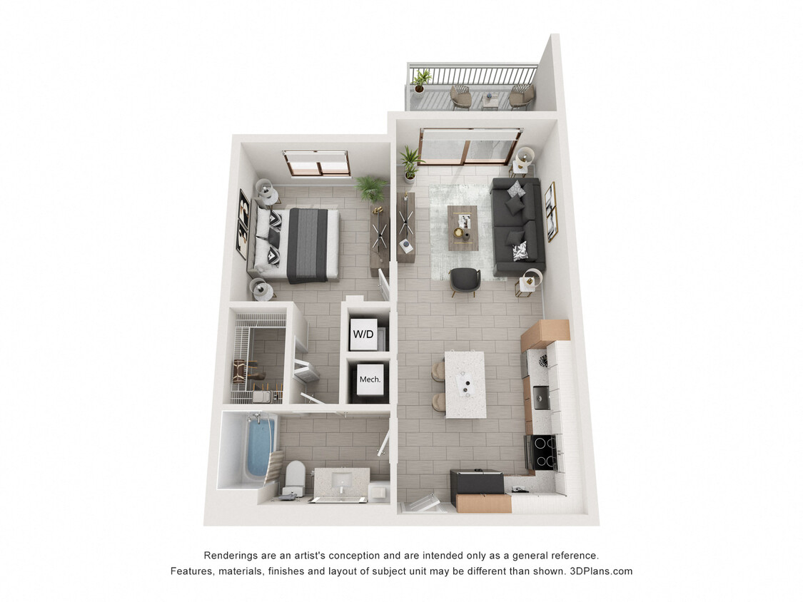 Floor Plan - Model A3