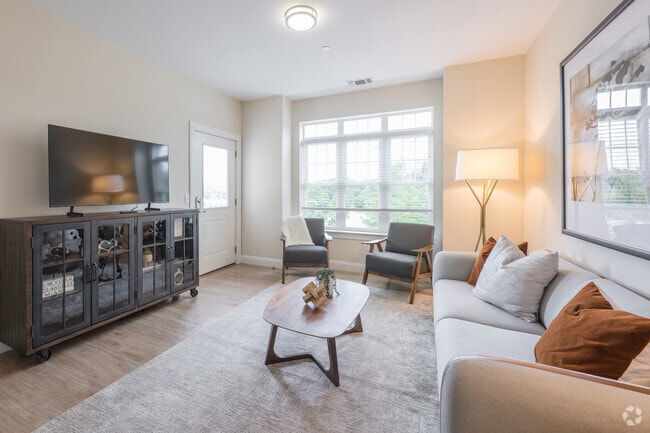 2BR, 2BA - Type A 1,116SF Living Room