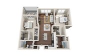 The Cooper_2Bed_2Bath_1153 Sq Ft