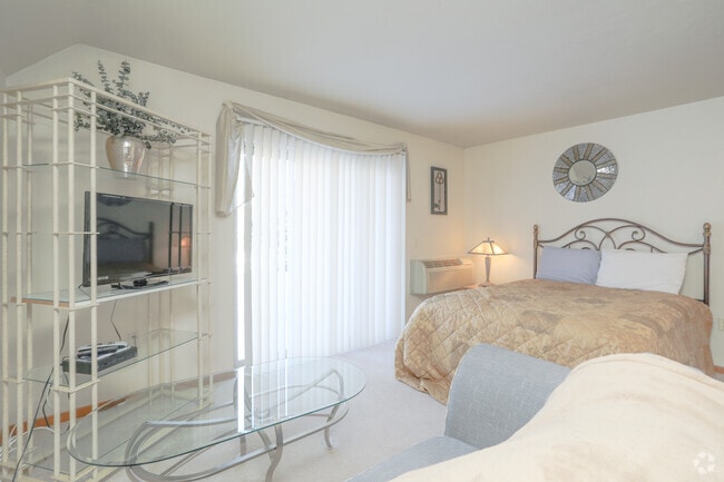 Studio, 1 BA - Living Room/Bedroom