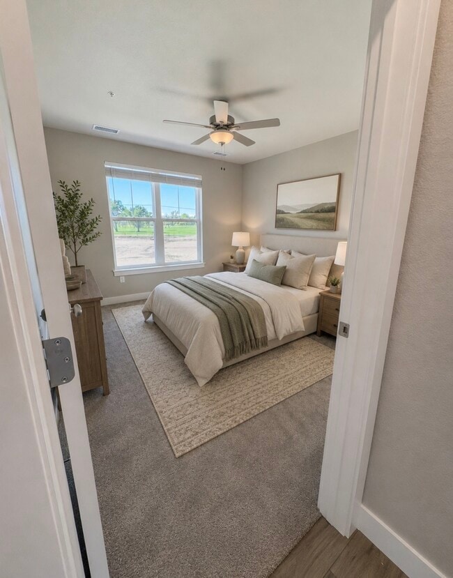 Master Bed: Photos have been virtually staged to help visualize the space. The condo is unfurnished. - 265 High Point Dr Unit #208