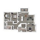 C1 3D Floor plan